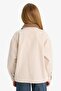 100% Cotton Contrast Collar Gabardine Jacket for Girls F7518A825Au - 8