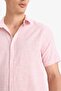 100% Cotton Short Sleeve Striped Shirt F6391Ax25Sm - 5