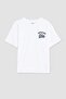 Crew Neck Printed Short Sleeve T-Shirt Boys' F2572A825Sm - 7