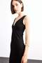 V-Neck Sleeveless Midi Dress G0390Ax25Sm - 5