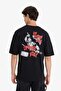 100% Cotton Deadpool Boxy Fit Relaxed Fit Crew Neck Back Printed Short Sleeve T-Shirt E9291Ax25Au - 7