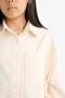 100% Cotton Oversize Wide Fit Gabardine Long Sleeve Shirt Girls E9740A825Au - 5