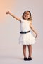 Elastic Waist Flywheel Muslin Skirt for Baby Girl F6570A525Sm