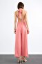 Halter Neck Wide Leg Long Jumpsuit F8206Ax25Sm - 8