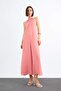 Halter Neck Wide Leg Long Jumpsuit F8206Ax25Sm