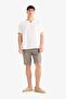100% Cotton Regular Fit Summer V-Neck Short Sleeve Shirt X9812Az25Sm - 2