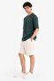 Baggy Fit Waist Lace-Up Bermuda Shorts E1047Ax25Sm - 2