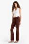 Flare Fit Normal Waist Trousers F8196Ax25Sm