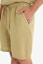100% Linen Relax Fit Bermuda Shorts F4599Ax25Hs - 6