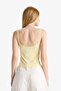 Fitted Lace Collar Combed Cotton Undershirt F6258Ax25Hs - 6