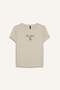Regular Fit Crew Neck Printed Ribbed Short Sleeve T-Shirt F5106Ax25Sm - 3