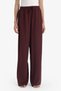 Wide Leg Pocketed High Waist Standard Length Linen Blend Trousers F5024Ax25Sp - 6