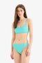 Regular Fit Wrinkled Textured Bikini Bottom B6904Ax25Sm - 2