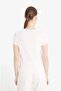 Regular Fit Crew Neck Printed Rib Short Sleeve T-Shirt F5105Ax25Sm - 7