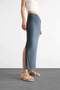 Slim Fit Slim Fit Slit Midi Skirt F8335Ax25Sm - 6