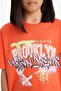 100% Cotton Oversize Wide Fit Printed Crew Neck Short Sleeve T-Shirt Girls E0386A825Sm - 5