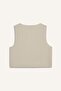 Regular Fit V Neck Tie Crinkle Fabric Sleeveless Blouse F0617Ax25Sm - 3