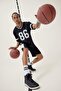 Quick Dry Oversize Wide Fit V-Neck Printed Sportsman Short Sleeve T-Shirt E4118Ax25Sm - 2