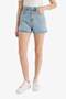 Mom Fit High Waist Crop Fit Jean Shorts E0928Ax25Sm - 4