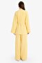 Relax Fit 2-Piece Set Waffle Textured Long Sleeve Kimono Pants F4095Ax25Sm - 7