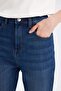 Lina comfort mom high waist ankle-length washed jeans c9611ax24wn - 4
