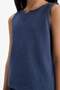 2'Li Takım Waffle Sleeveless Top Elastic Waist Shorts Bottom Girl Child F5184A825Sm - 5