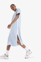 Nba Los Angeles Lakers Crew Neck Slit Pique Sport Midi Dress E3616Ax25Sm - 4