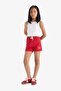 Printed 2-Piece Shorts with Elastic Waistband for Girls Z8046A625Sm - 3