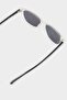Round Clear Plastic Frame Black Glass Polarized Sunglasses Girls Kids F4312A8Ns - 5
