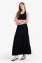 High Waist Crinkle Viscose Maxi Skirt D5033Ax25Sm - 3