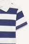 100% Cotton Relax Fit Striped Short Sleeve Polo T-Shirt Girls E0065A825Sm - 8