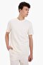 Regular Fit Crew Neck Short Sleeve Cotton Heavy Fabric T-Shirt E2587Ax25Sm - 6