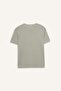 Regular Fit Crew Neck Short Sleeve Cotton Heavy Fabric T-Shirt E2587Ax25Sm - 6