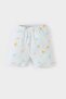 100% Cotton Butterfly Patterned Elastic Waist Pajama Set for Baby Girl E1550A525Hs - 2