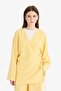 Relax Fit 2-Piece Set Waffle Textured Long Sleeve Kimono Pants F4095Ax25Sm - 3