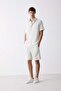 Relax Fit Polo Neck Cotton Summer Short Sleeve Shirt D8875Ax25Sm - 2