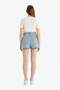 Mom Fit High Waist Crop Fit Jean Shorts E0928Ax25Sm - 6