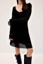 V-Neck Lace Long Sleeve Mini Dress F3465Ax25Sp - 3