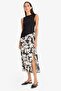 A-Line Floral Regular Waist Midi Skirt X6692Az25Sm