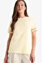 Regular Fit Crew Neck Combed Cotton Short Sleeve T-Shirt E4416Ax25Sm - 6