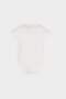 100% Cotton Crew Neck Printed Ribbed Short Sleeve Snap Fastener Bodysuit Baby Girl Newborn E8244A525Sm - 4
