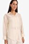 Oversize Basic Modal Shirt E3866Ax25Sp