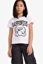 Crew Neck Printed Short Sleeve T-Shirt Girls E5901A825Sm - 3