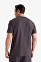 100% Cotton Regular Fit Crew Neck Short Sleeve Heavy Fabric T-Shirt E2589Ax25Sm - 6