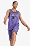 Quick Dry Standard Fit Crew Neck Printed Athlete T-Shirt E4395Ax25Hs - 3