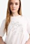 100% Cotton Printed T-Shirt Tunic F5124Ax25Sm - 5