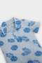 100% Cotton Polo Collar Palm Pattern Short Sleeve T-Shirt Baby Boy E6764A525Sm - 2