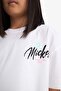 Disney Mickey & Minnie Oversize Wide Fit Crew Neck Back Print Short Sleeve T-Shirt Girls E - 4