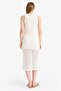 Crew Neck Openwork Sleeveless Knitwear Dress F1497Ax25Sm - 6