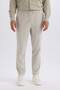Relax Fit Straight Leg Wrinkled Textured Summer Fabric Trousers C3930Ax25Sp - 4